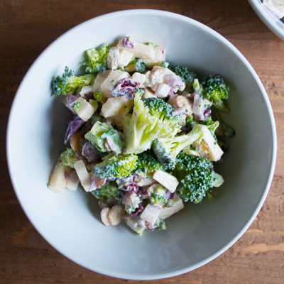 Salade de pommes et brocoli