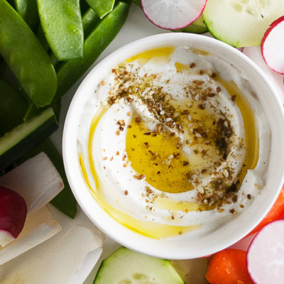 Dip au skyr et au za’atar